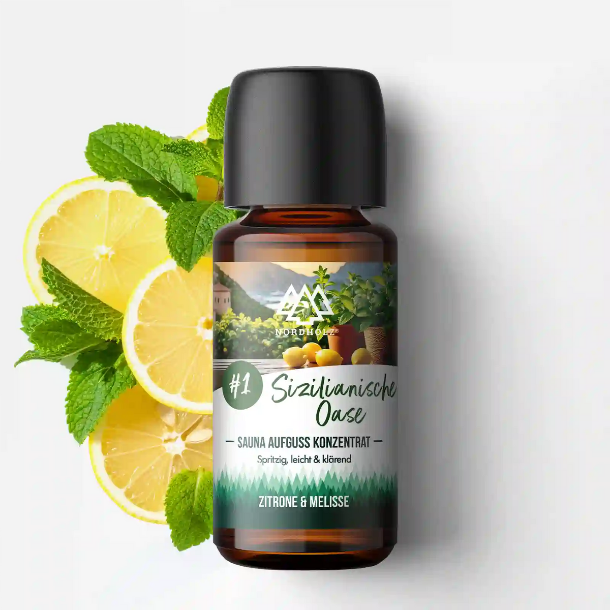 Sauna Aufguss Konzentrat #1 Sizilianische Oase 15 ml Probiergröße