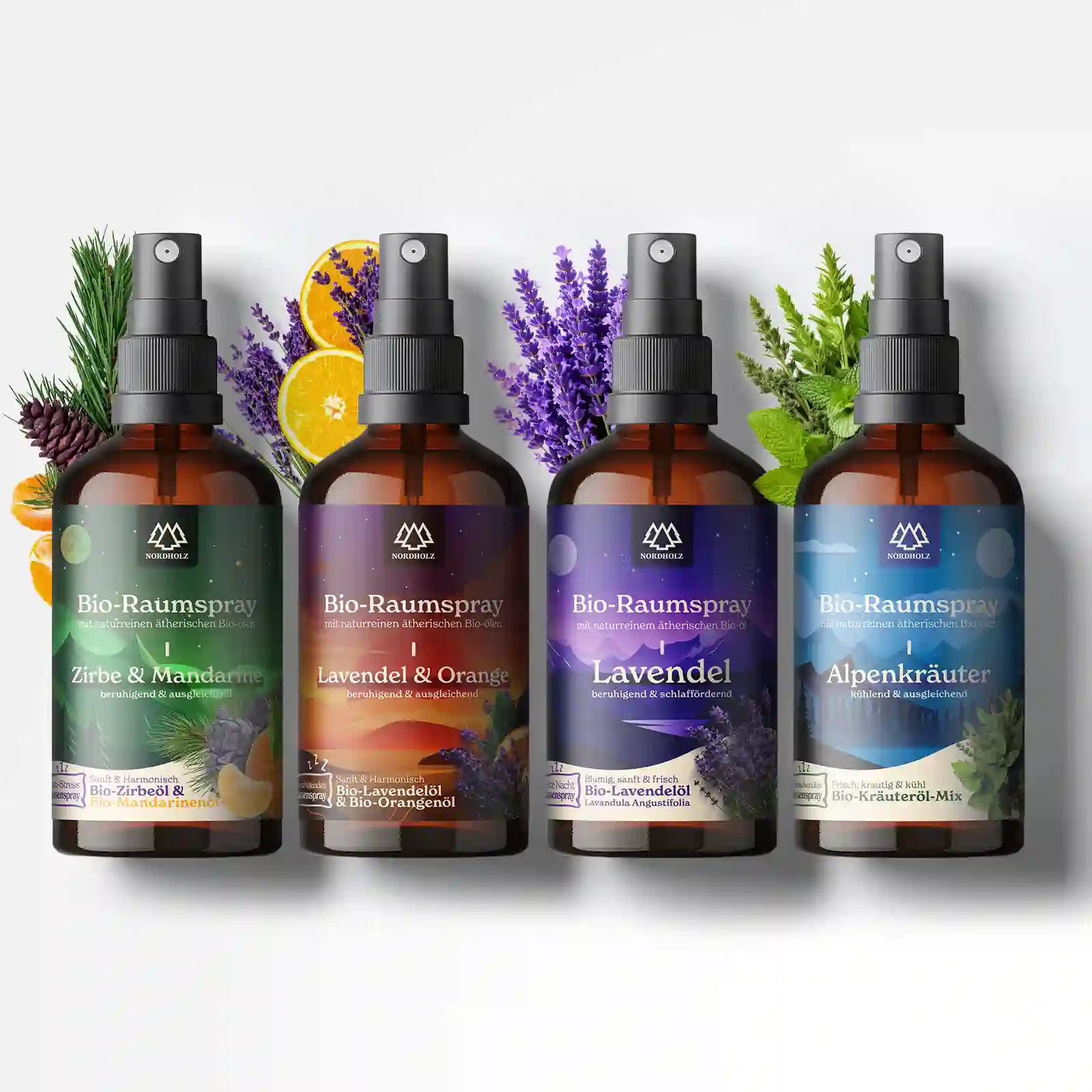 Bio Raumspray 4er Bundle