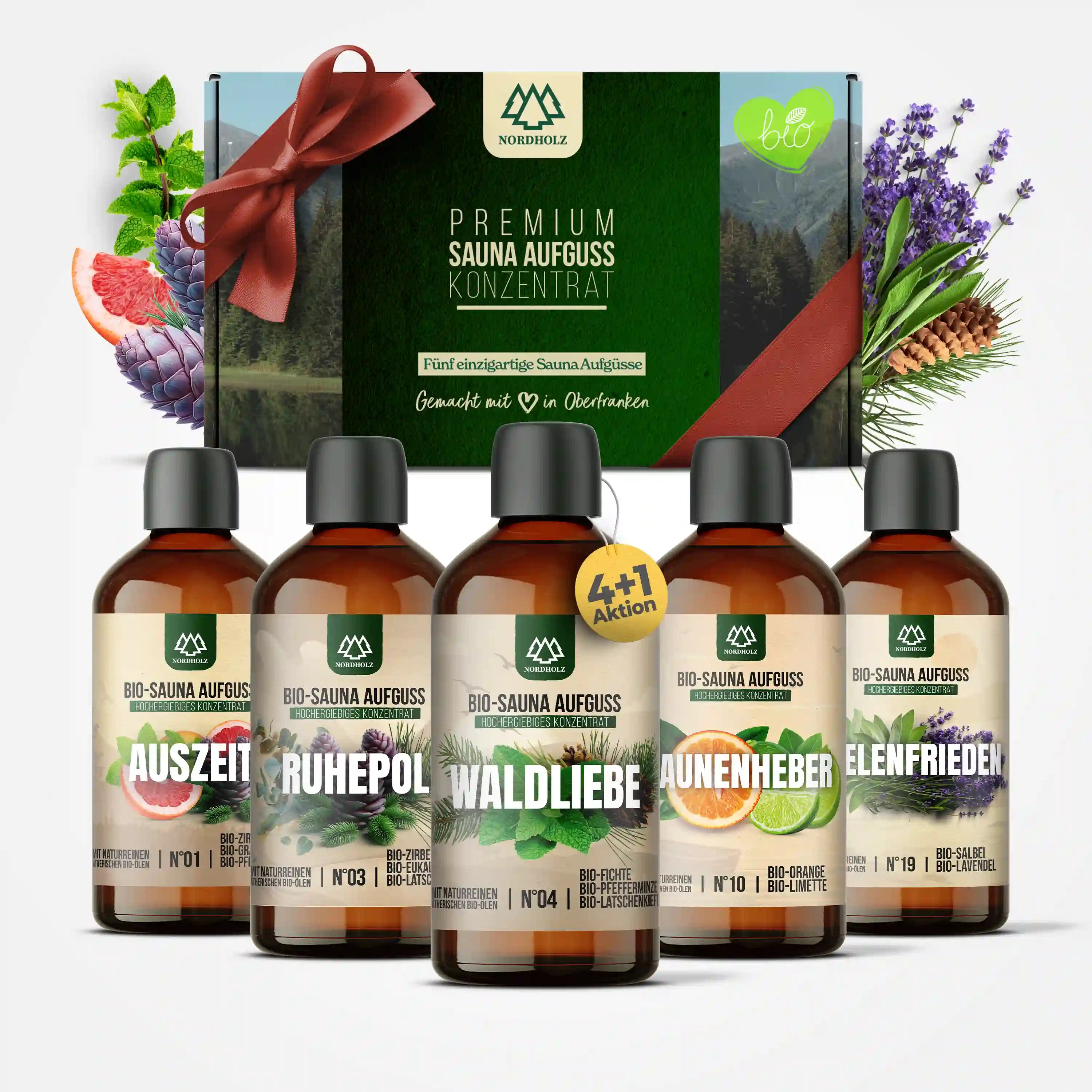 Bio Sauna Aufguss "Best of Bundle"
