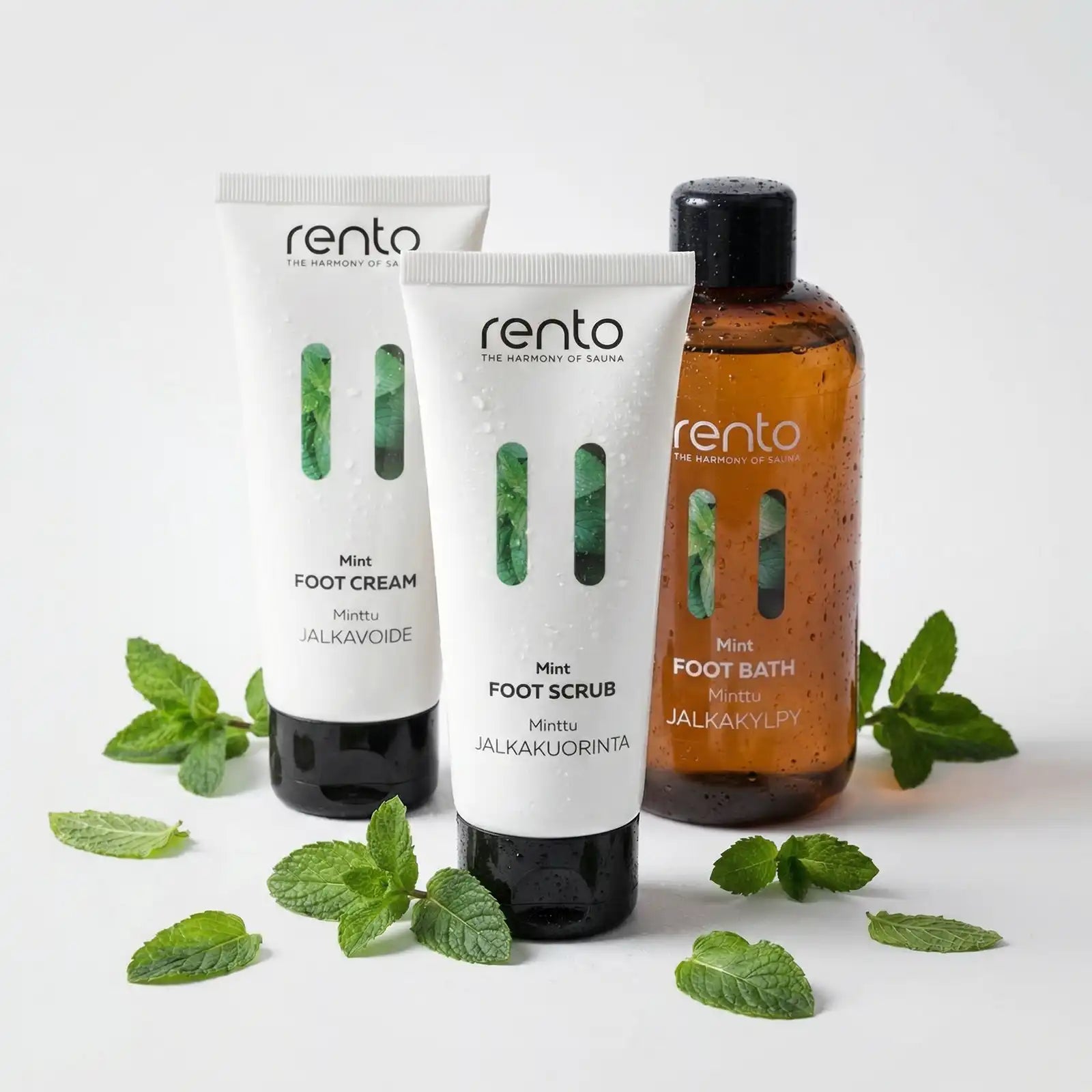 Fußpflege Creme-Peeling-Bad