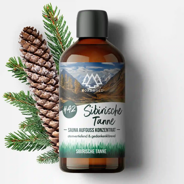 Sauna-Aufguss Sibirische Birke - Natürlich Mit ätherischen Ölen, 100ml