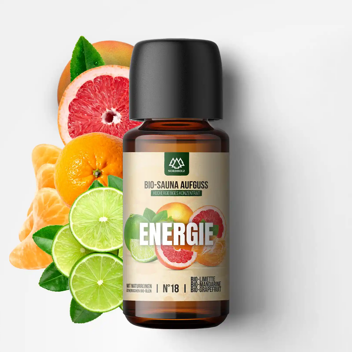 Bio-Sauna Aufguss #18 Energie 15 ml Probiergröße