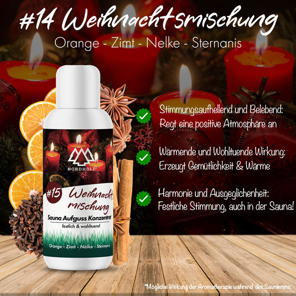 Sauna Aufguss Konzentrat #15 Weihnachtsmischung