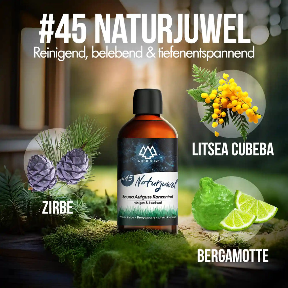 Sauna Aufguss Konzentrat Nr. 45 Naturjuwel Nordholz Saunazubehör