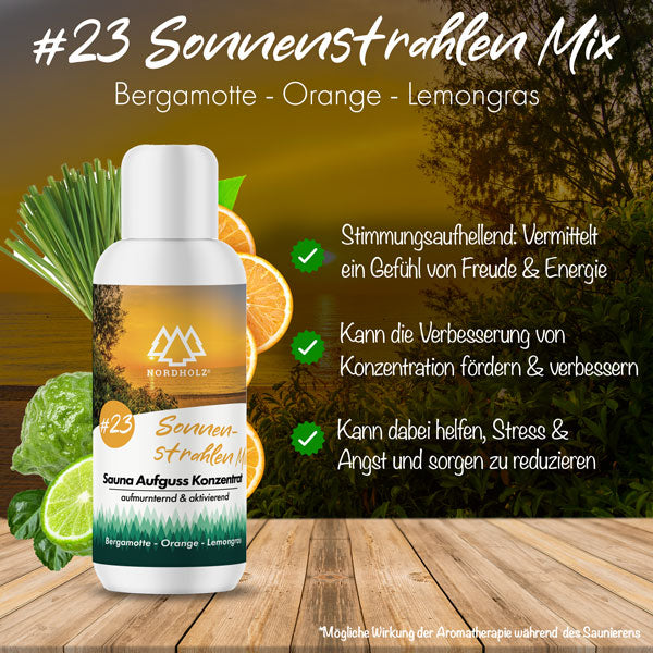 Sauna Aufguss Konzentrat #23 Sonnenstrahlen-Mix