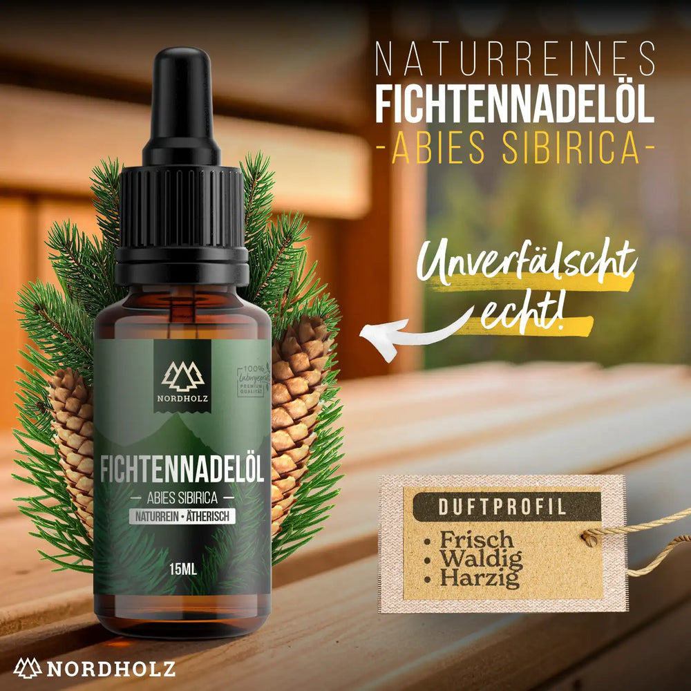 Ätherisches Öl Fichtennadelöl Nordholz Saunazubehör