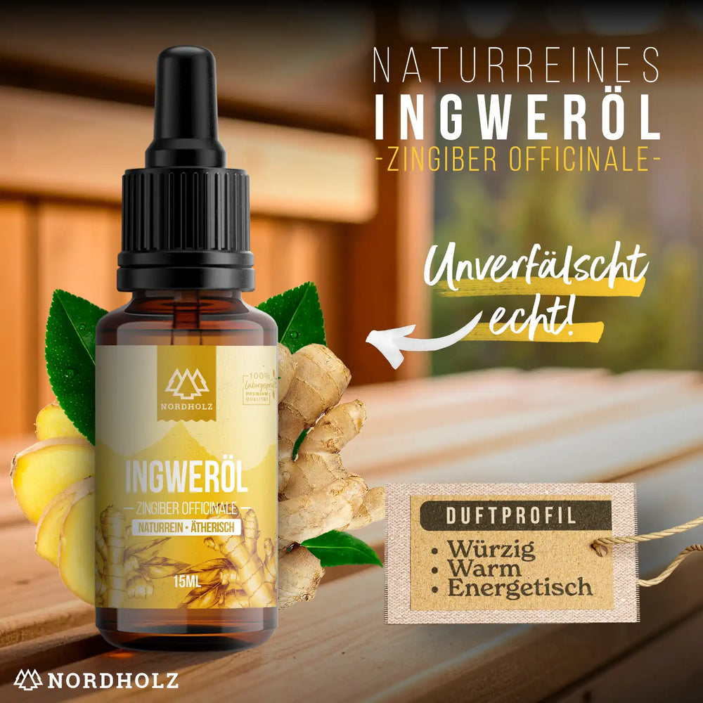 Ätherisches Öl Ingweröl Nordholz Saunazubehör