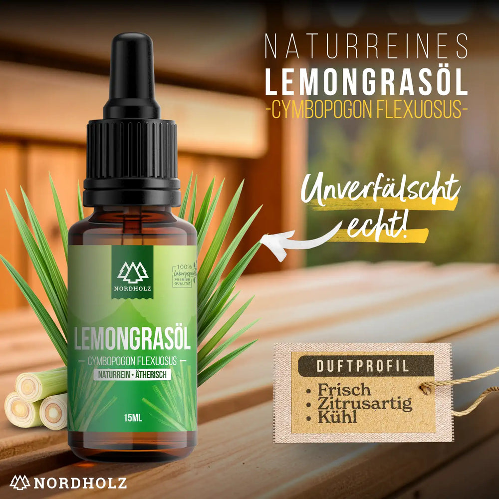 Ätherisches Öl Lemongrasöl Nordholz Saunazubehör