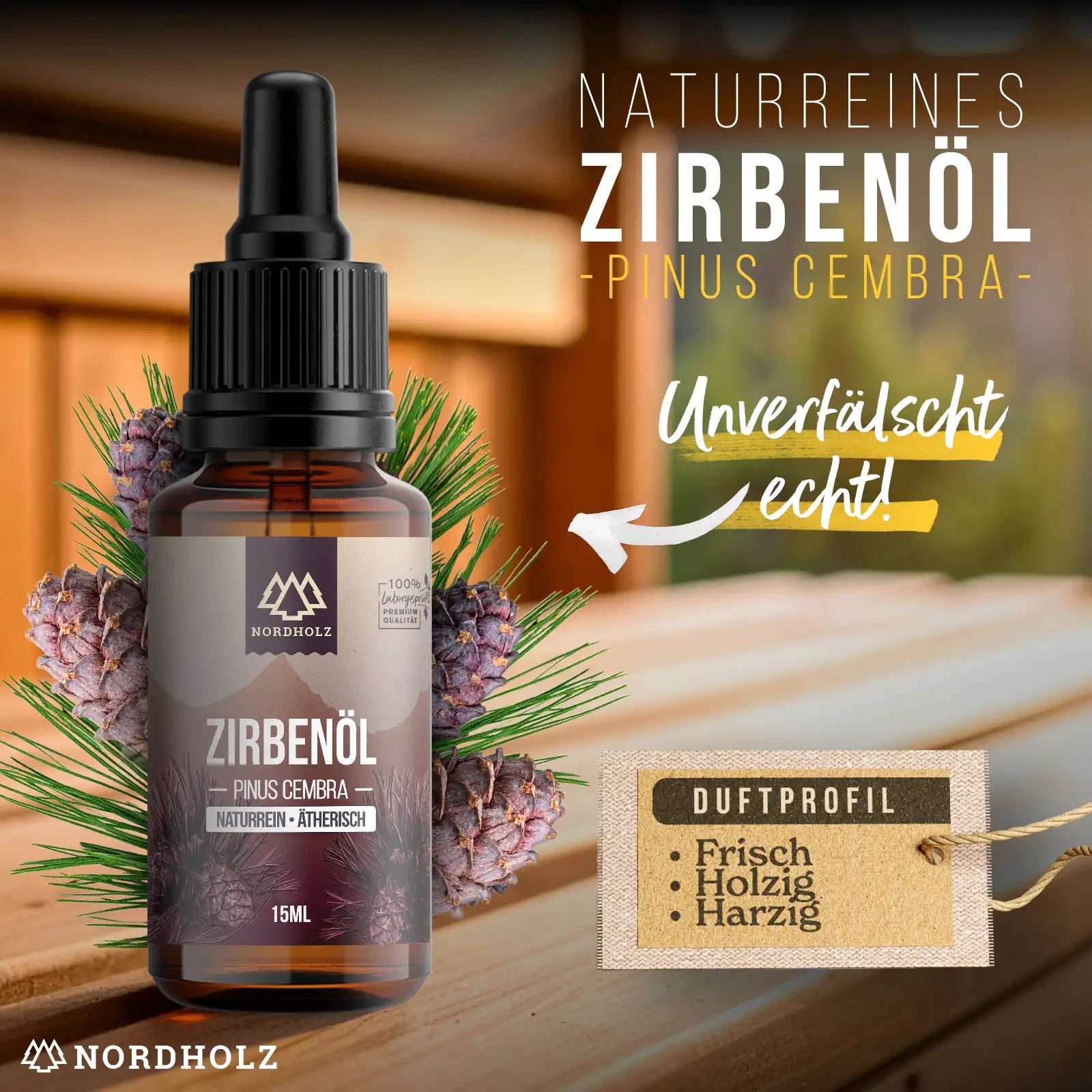 Ätherisches Öl Zirbenöl