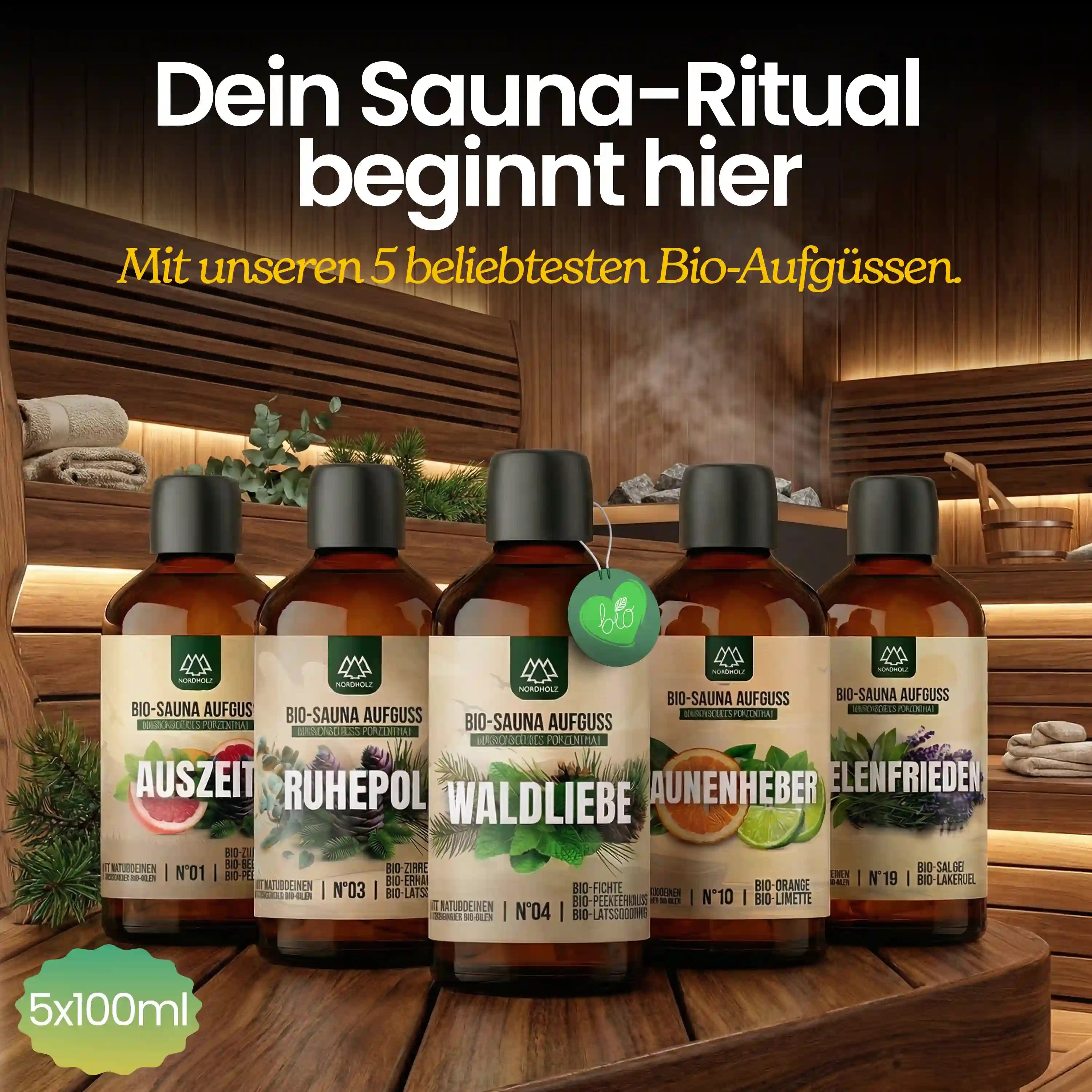 Bio Sauna Aufguss "Best of Bundle"