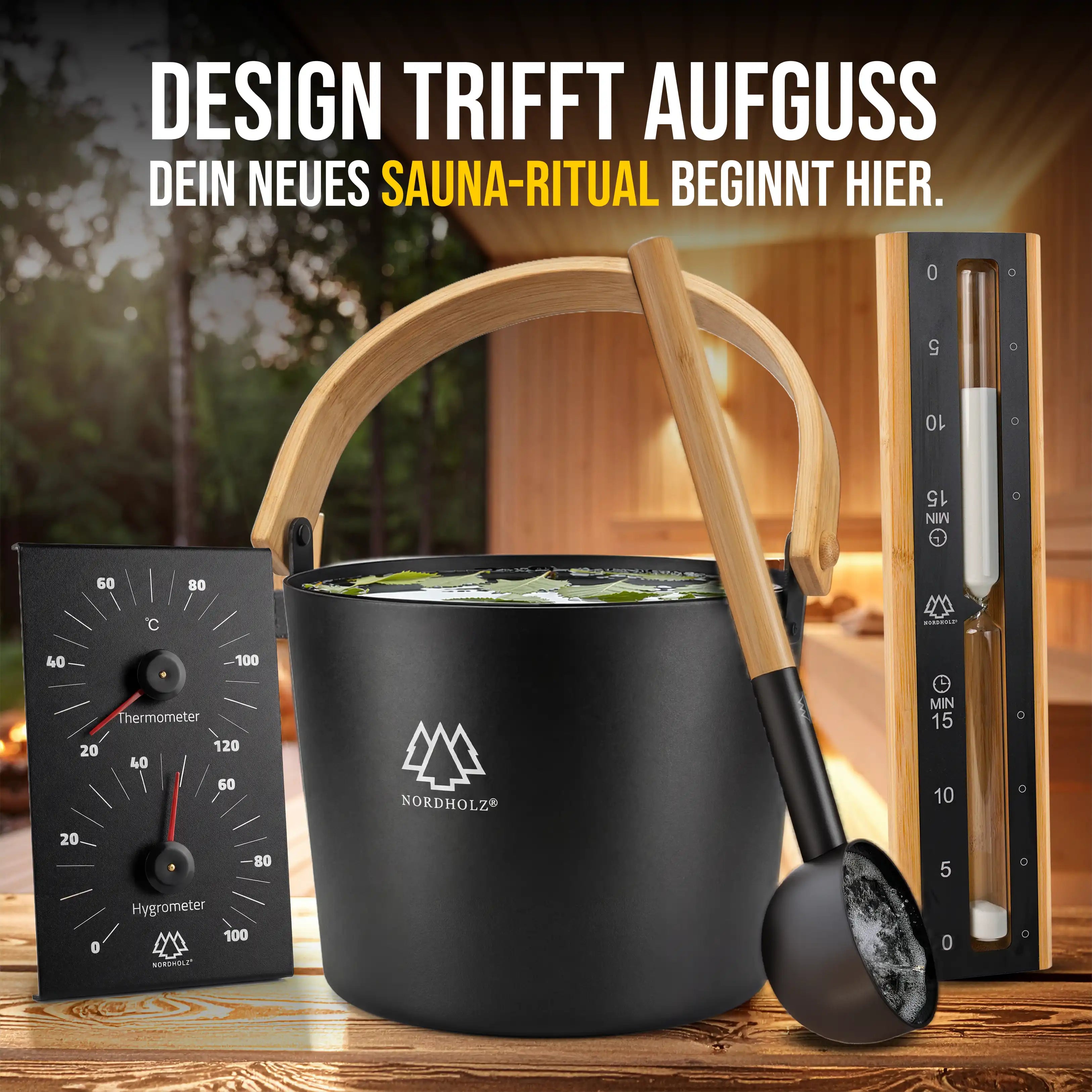 Sauna Starter Bundle Deluxe