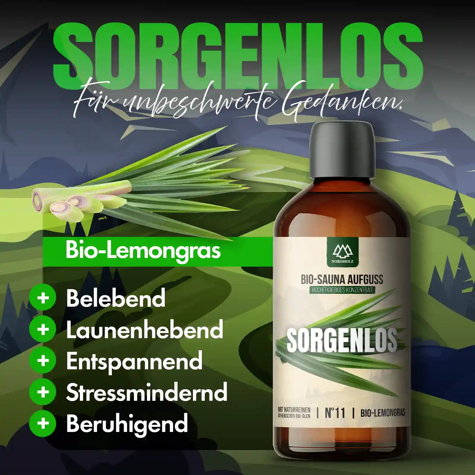 Bio-Sauna Aufguss Konzentrat #11 Sorgenlos