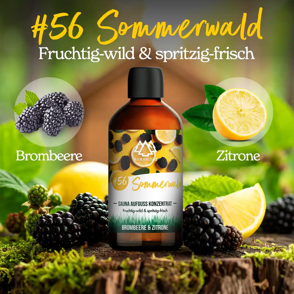 Sauna Aufguss Konzentrat Nr. 56 Sommerwald Nordholz Saunazubehör