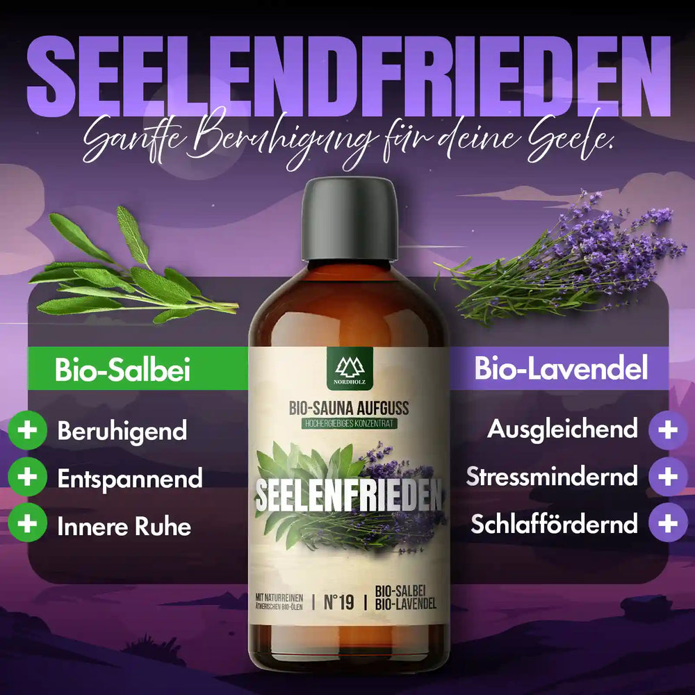 Bio-Sauna Aufguss Nr. 19 Seelenfrieden Nordholz Saunazubehör