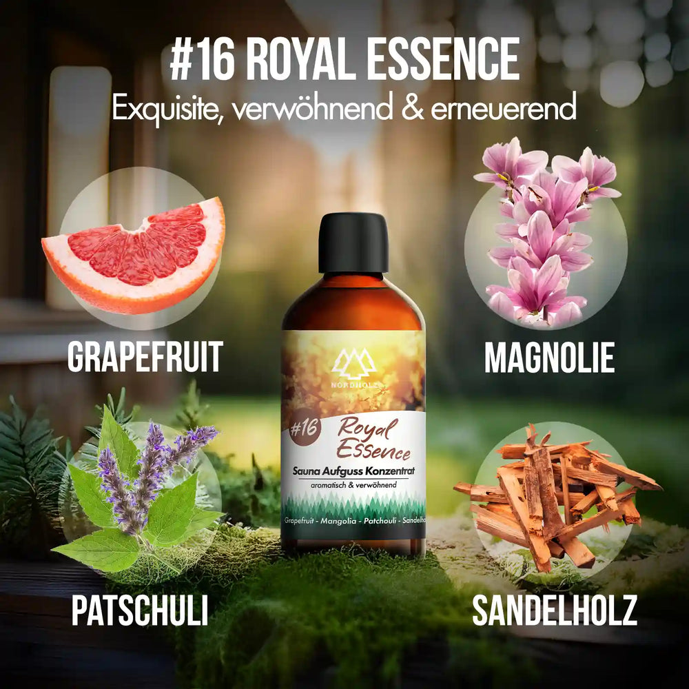 Sauna Aufguss Konzentrat Nr. 16 Royal Essence Nordholz Saunazubehör