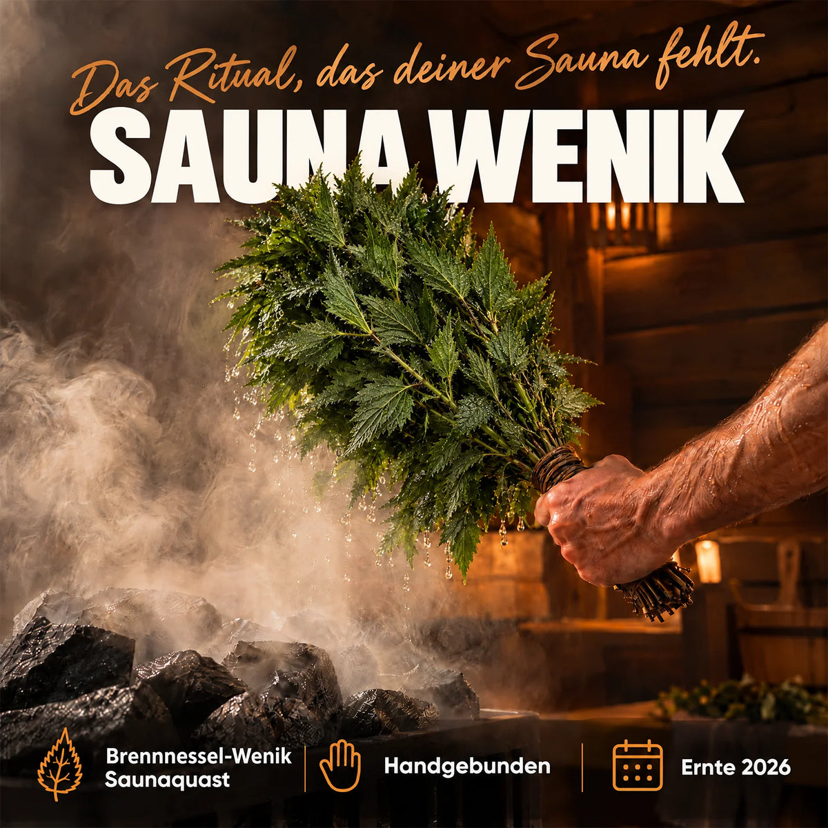 Sauna Wenik Brennessel Ritual in der Sauna #Sorte_Brennessel