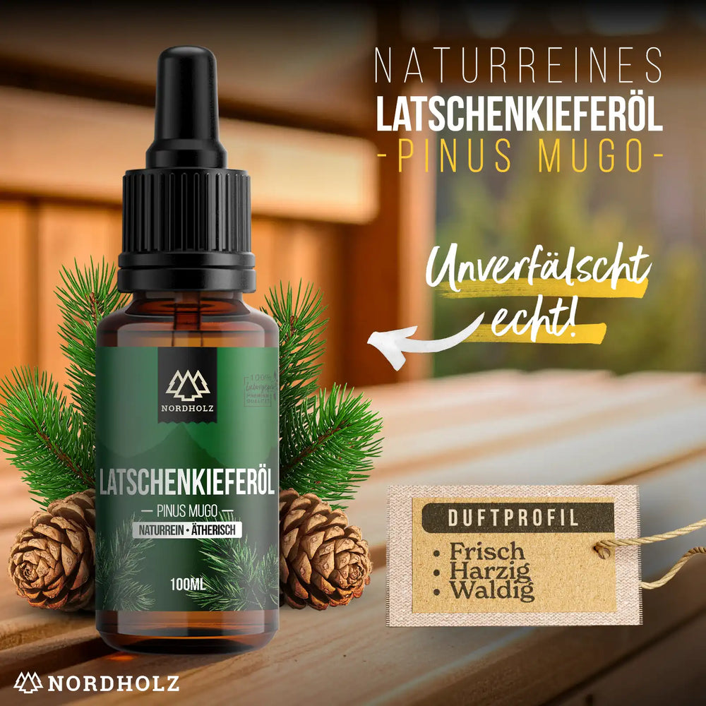 Ätherisches Öl Latschenkieferöl Nordholz Saunazubehör