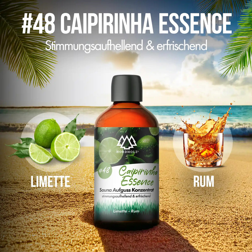 Sauna Aufguss Konzentrat Nr. 48 Caipirinha Essence Nordholz Saunazubehör