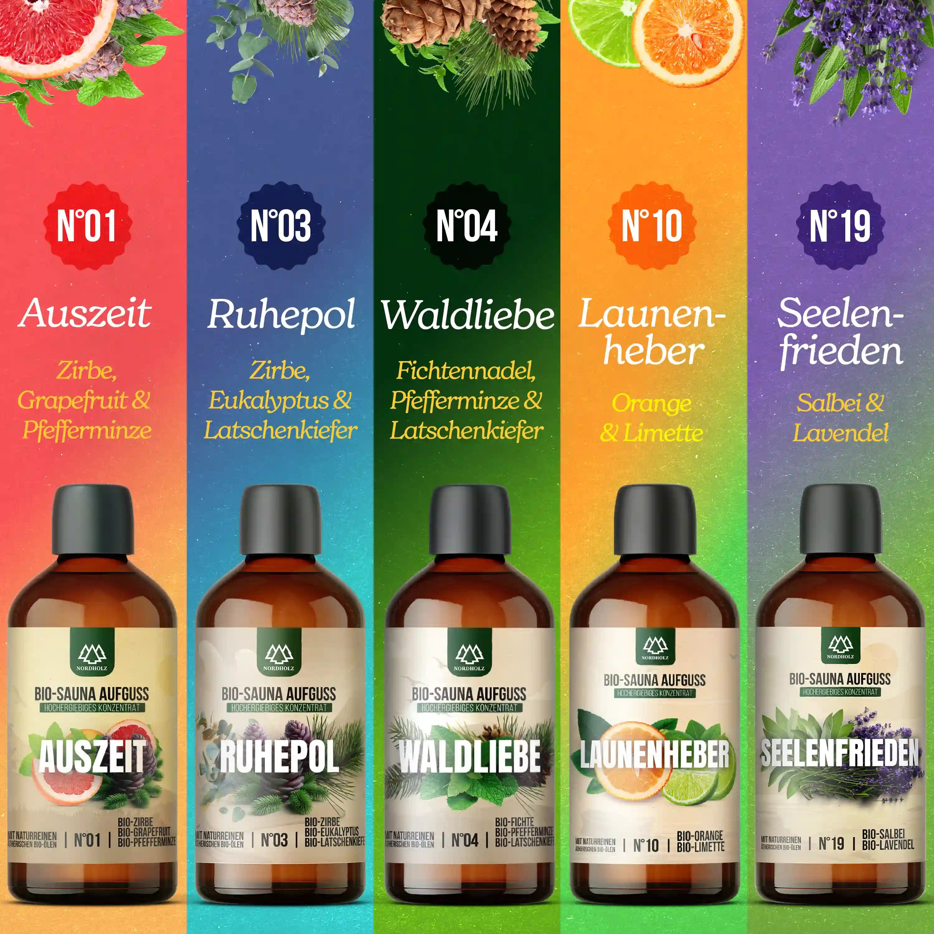 Bio Sauna Aufguss "Best of Bundle"