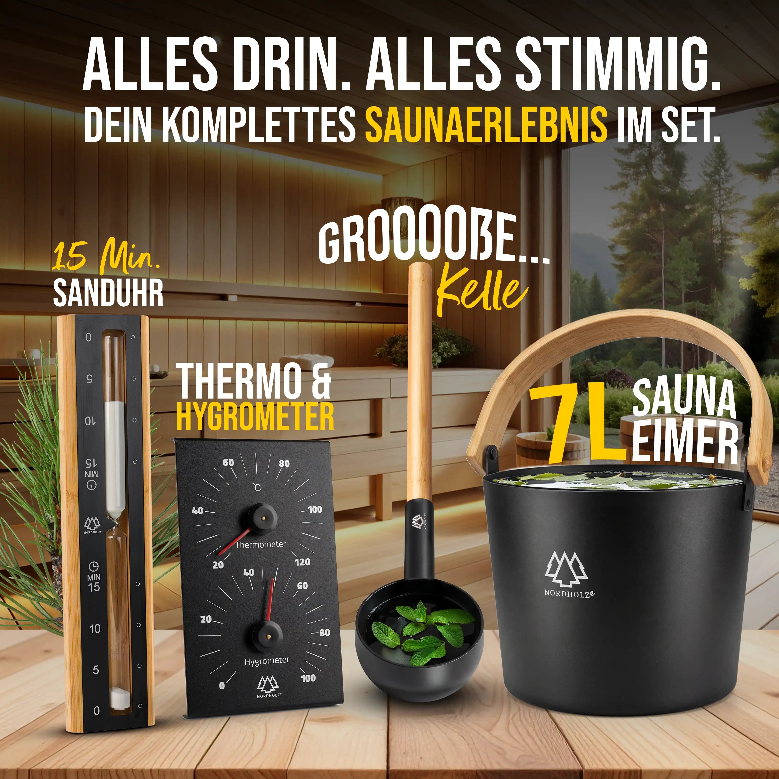 Sauna Starter Bundle Deluxe