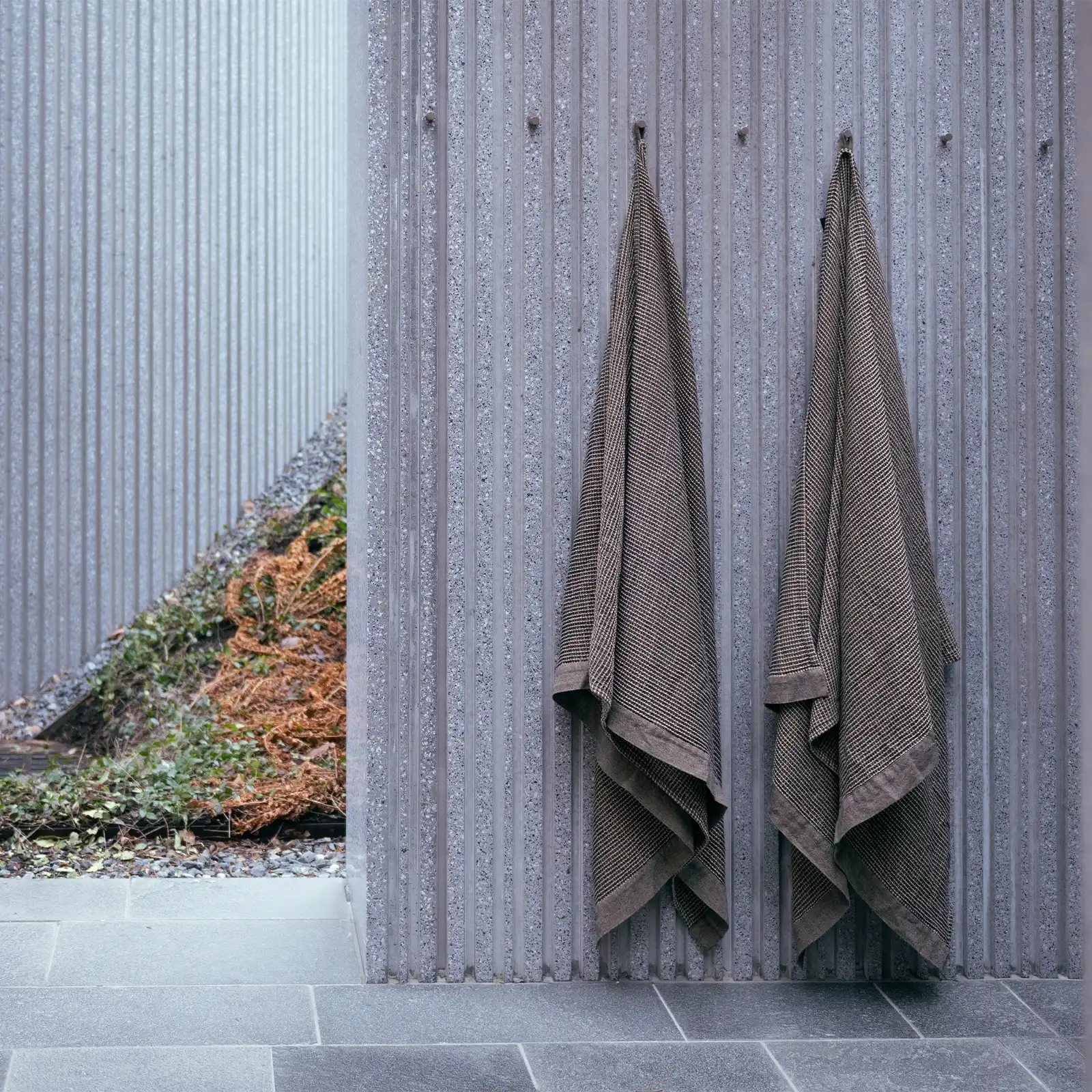Sauna Handtuch Chambray