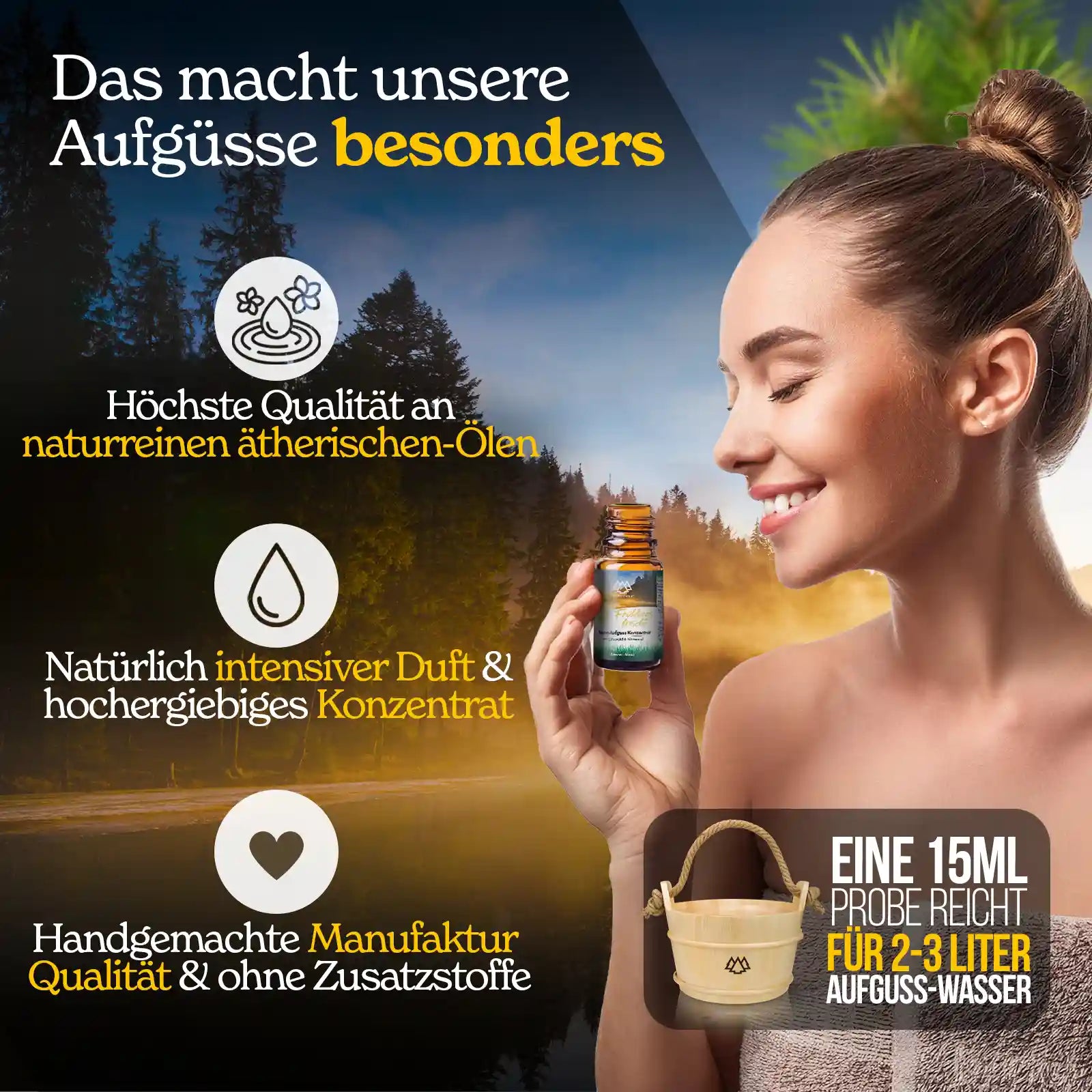 Bio Sauna Aufguss Probierbox "Top 10"