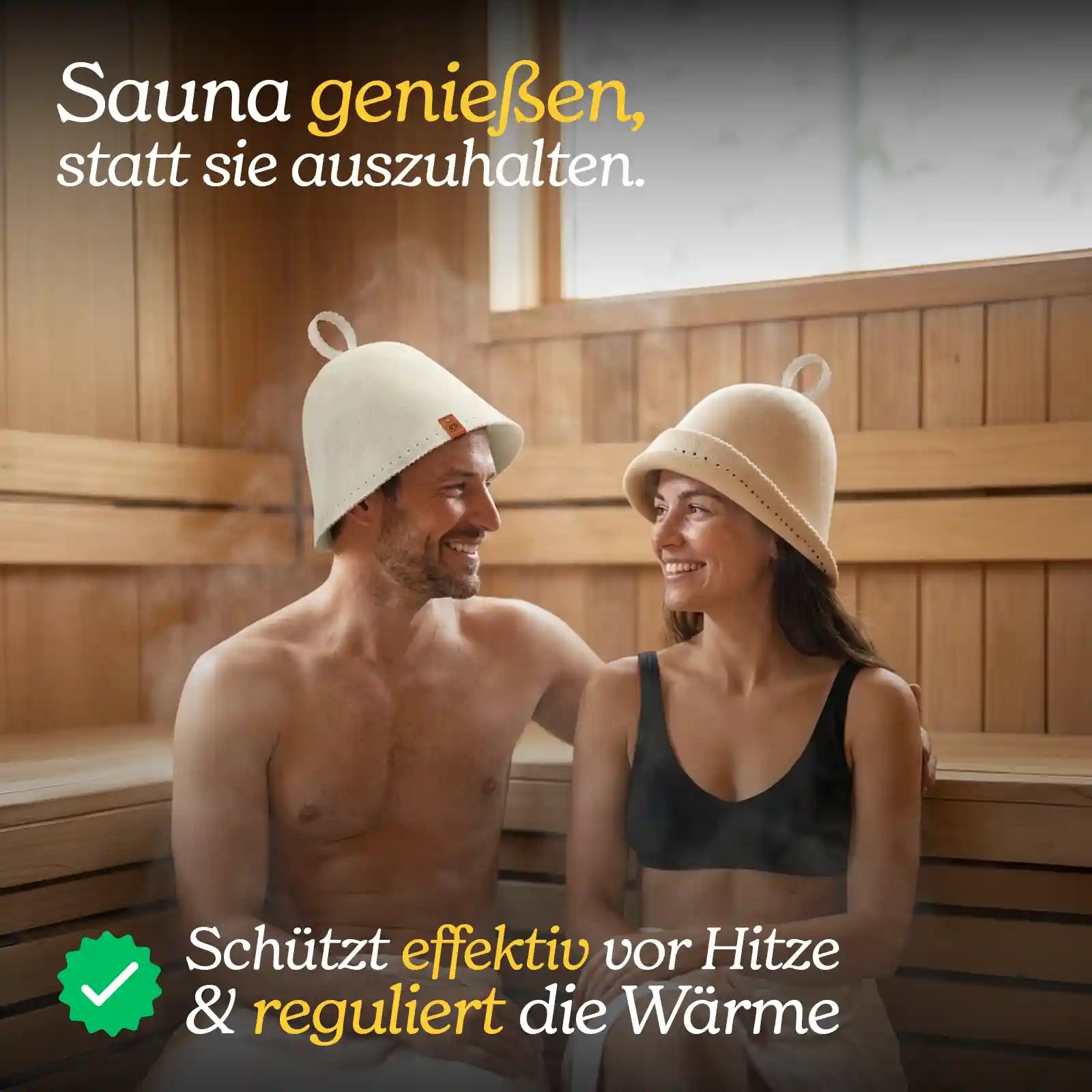 Sauna Hut Merinowolle