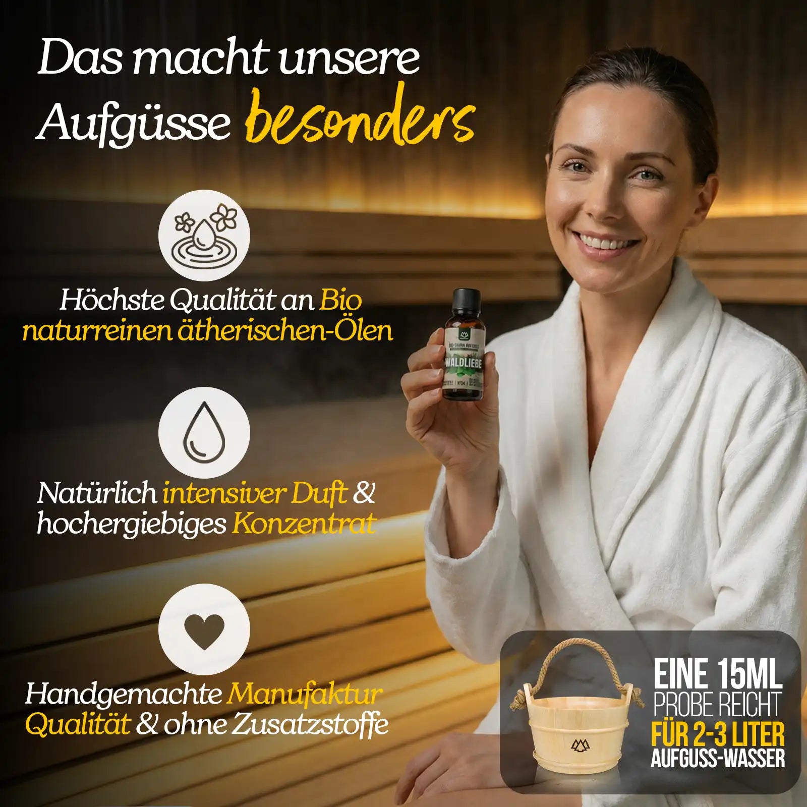 Bio-Sauna Aufguss Discovery Box Nordholz Saunazubehör