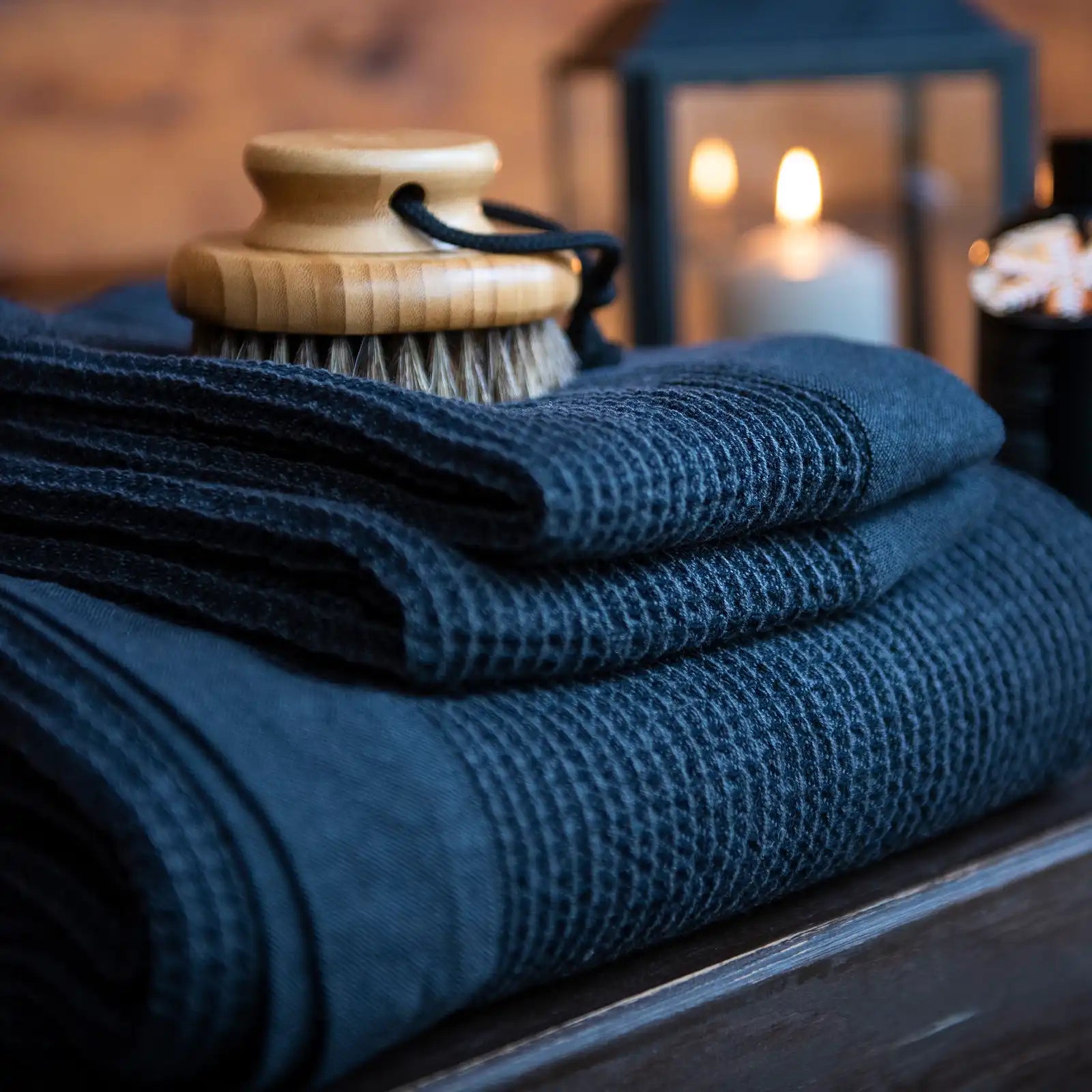 Sauna Handtuch Chambray