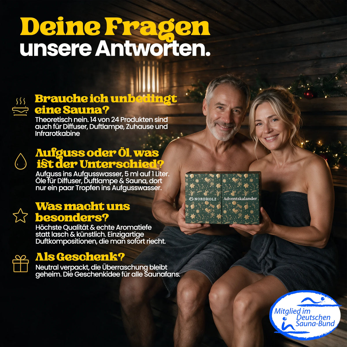 Sauna & Wellness Adventskalender 2026