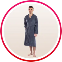 Sauna Bademantel