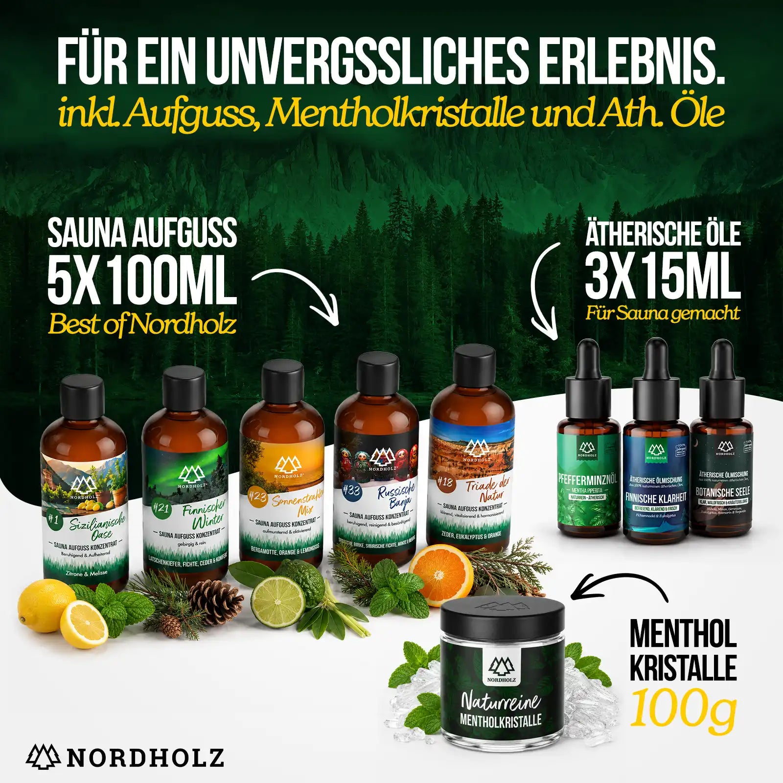 Sauna Starter Bundle XXL Nordholz Saunazubehör
